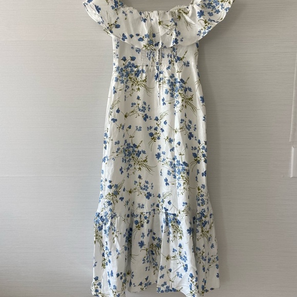 🌿|NWT| Reformation Baela Linen Dress in Clarita - Picture 12 of 14